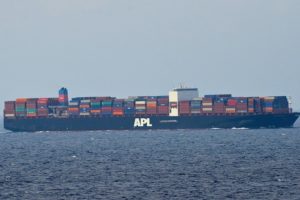APL Raffles vessel